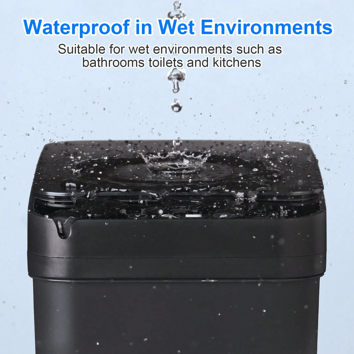Automatic Touchless Motion Sensor Smart Garbage Trash Bin Set