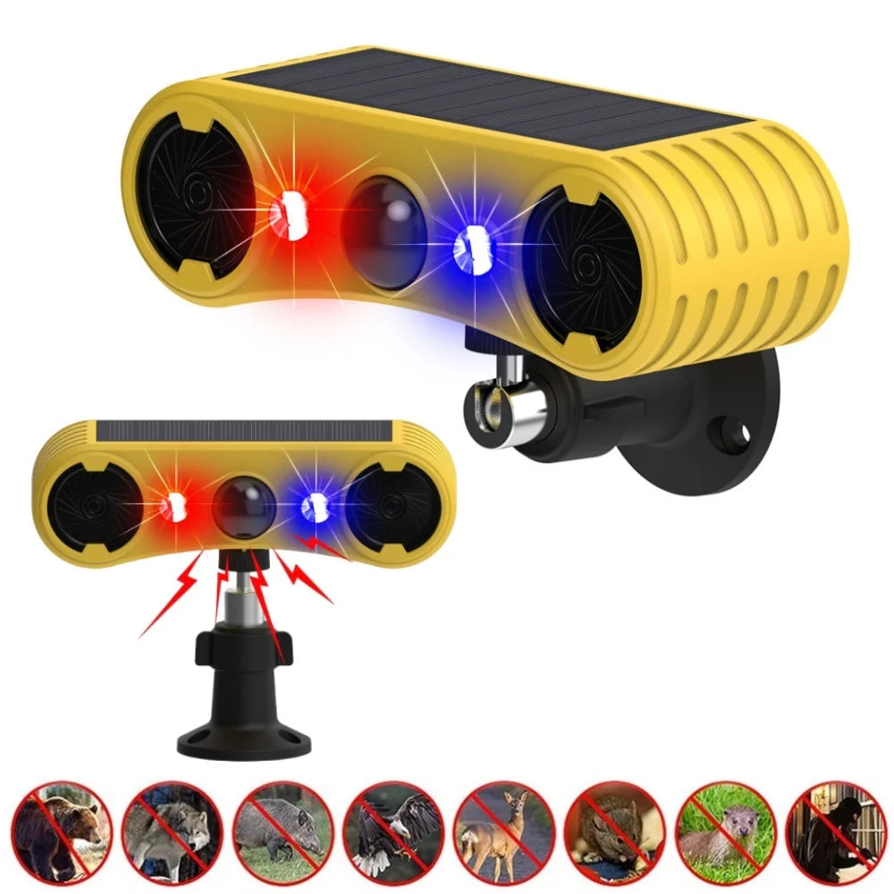Outdoor Waterproof Solar Motion Alarm Detector