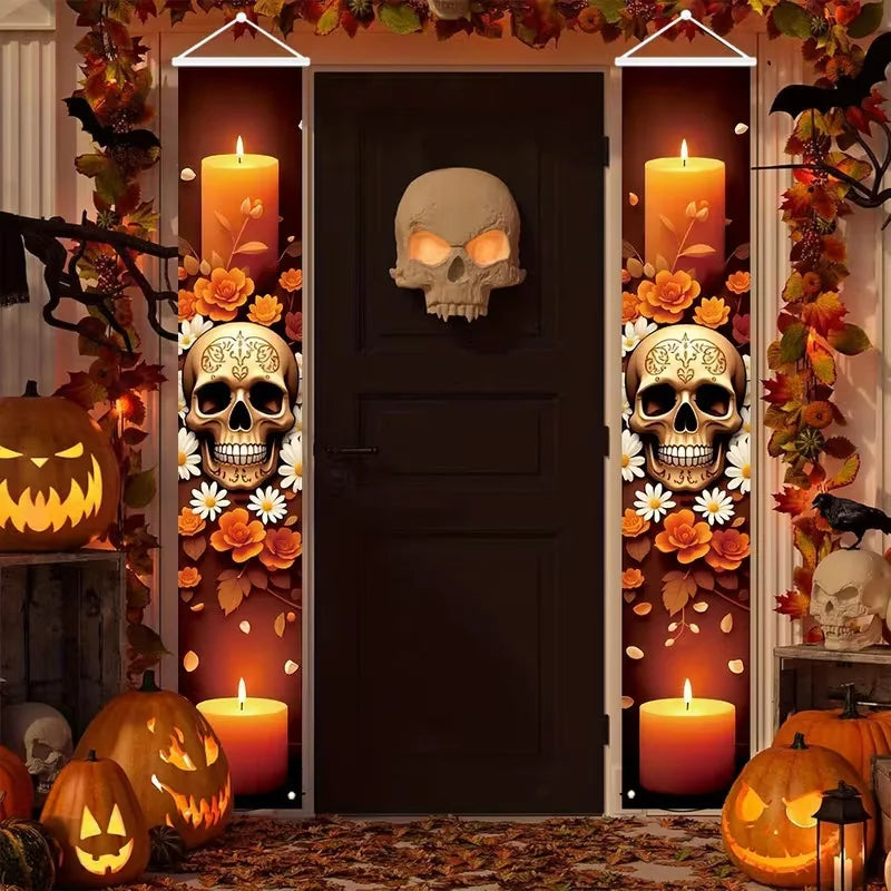 Halloween Ghost Festival Couplets for Outdoor Party Decorations