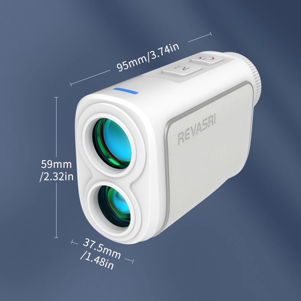 REVASRI Golf Rangefinder With Flag Lock And Slope Compensation