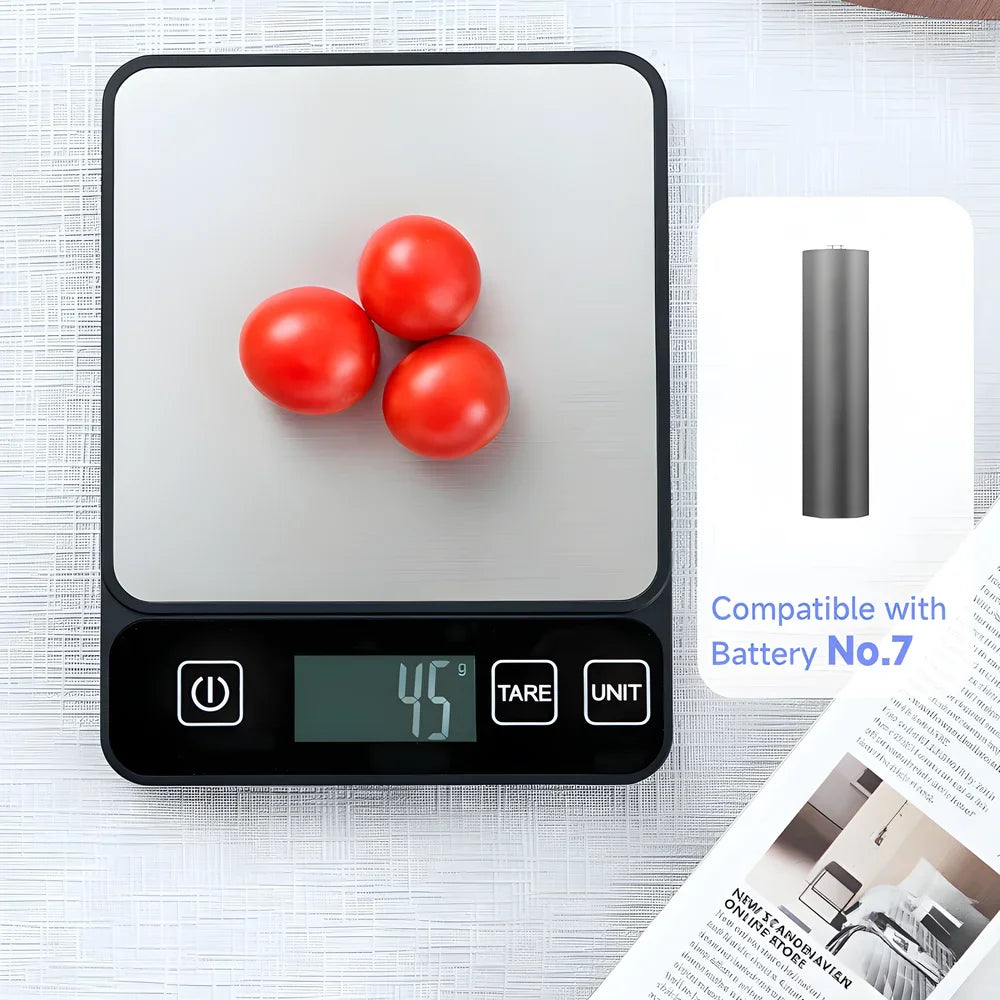 Digital Kitchen Scale Display For Baking Weight Measurement