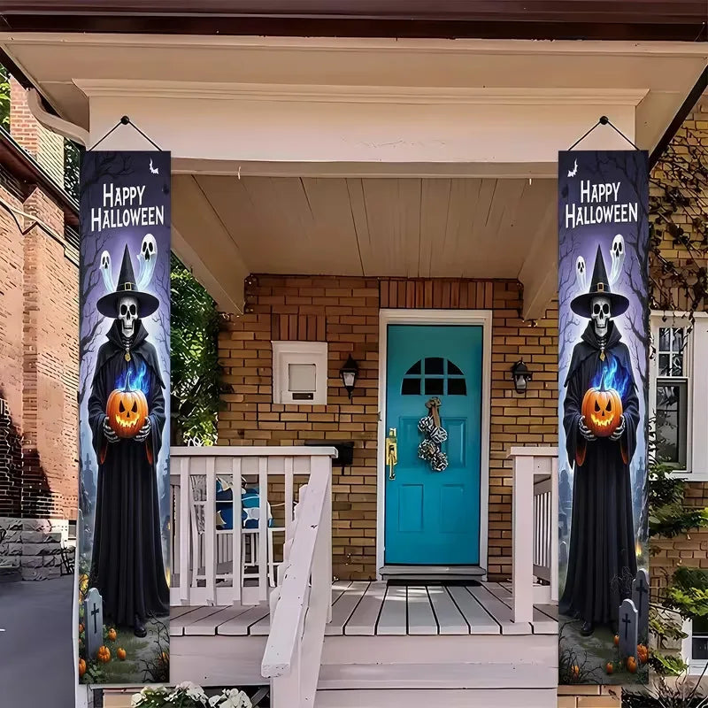 Halloween Ghost Festival Couplets for Outdoor Party Decorations