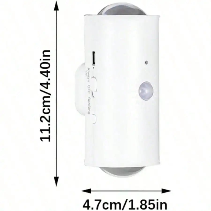 Double Head Atmosphere Light Motion Sensor Magnetic Wall Lamp