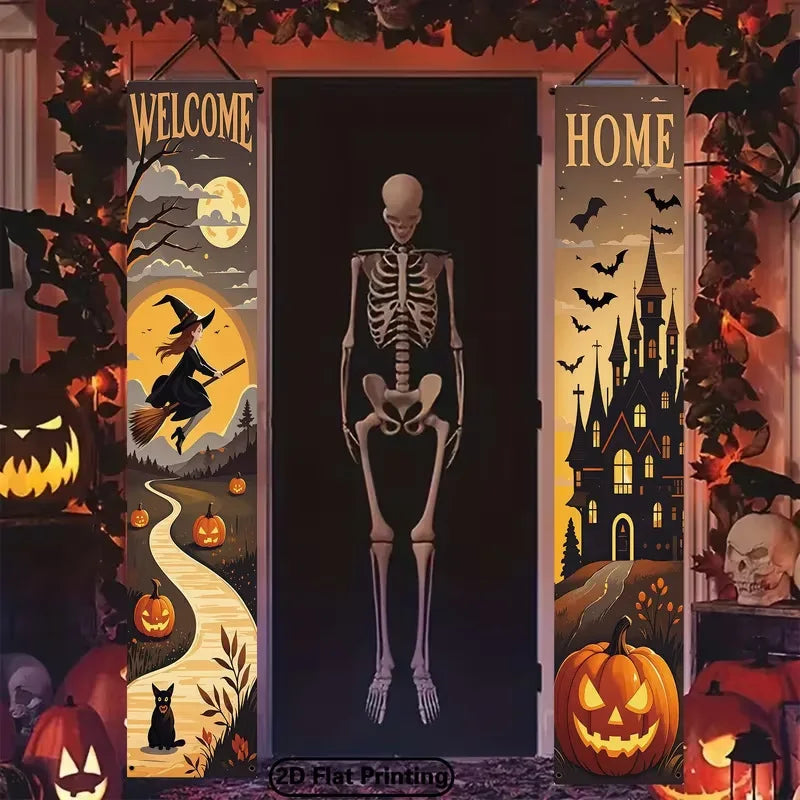 Halloween Ghost Festival Couplets for Outdoor Party Decorations