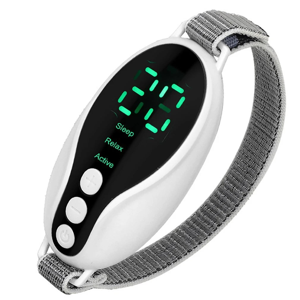 Handheld EMS Sleep Aid Device With Microcurrent Relaxation
