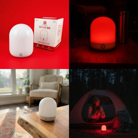 Gamma Revive Red Light Sleep Therapy Lamp