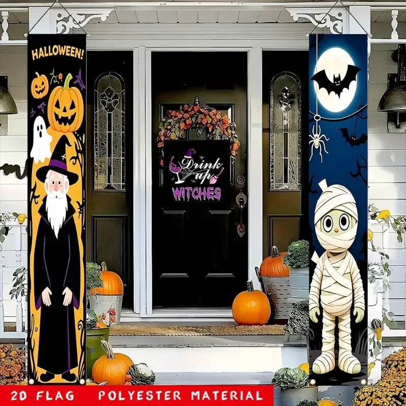 Halloween Ghost Festival Couplets for Outdoor Party Decorations