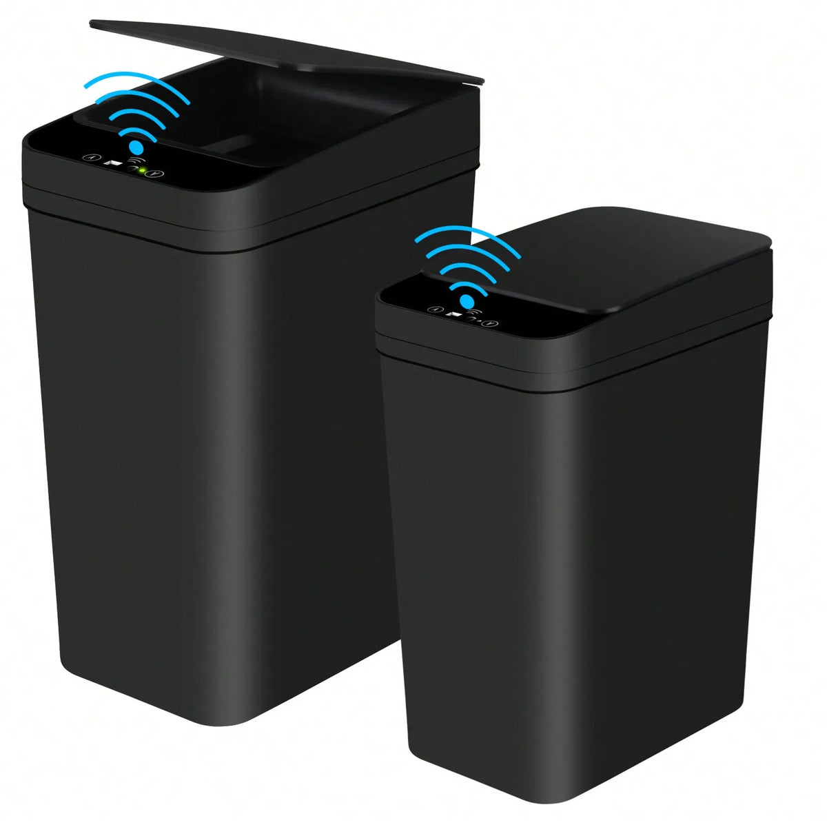 Automatic Touchless Motion Sensor Smart Garbage Trash Bin Set