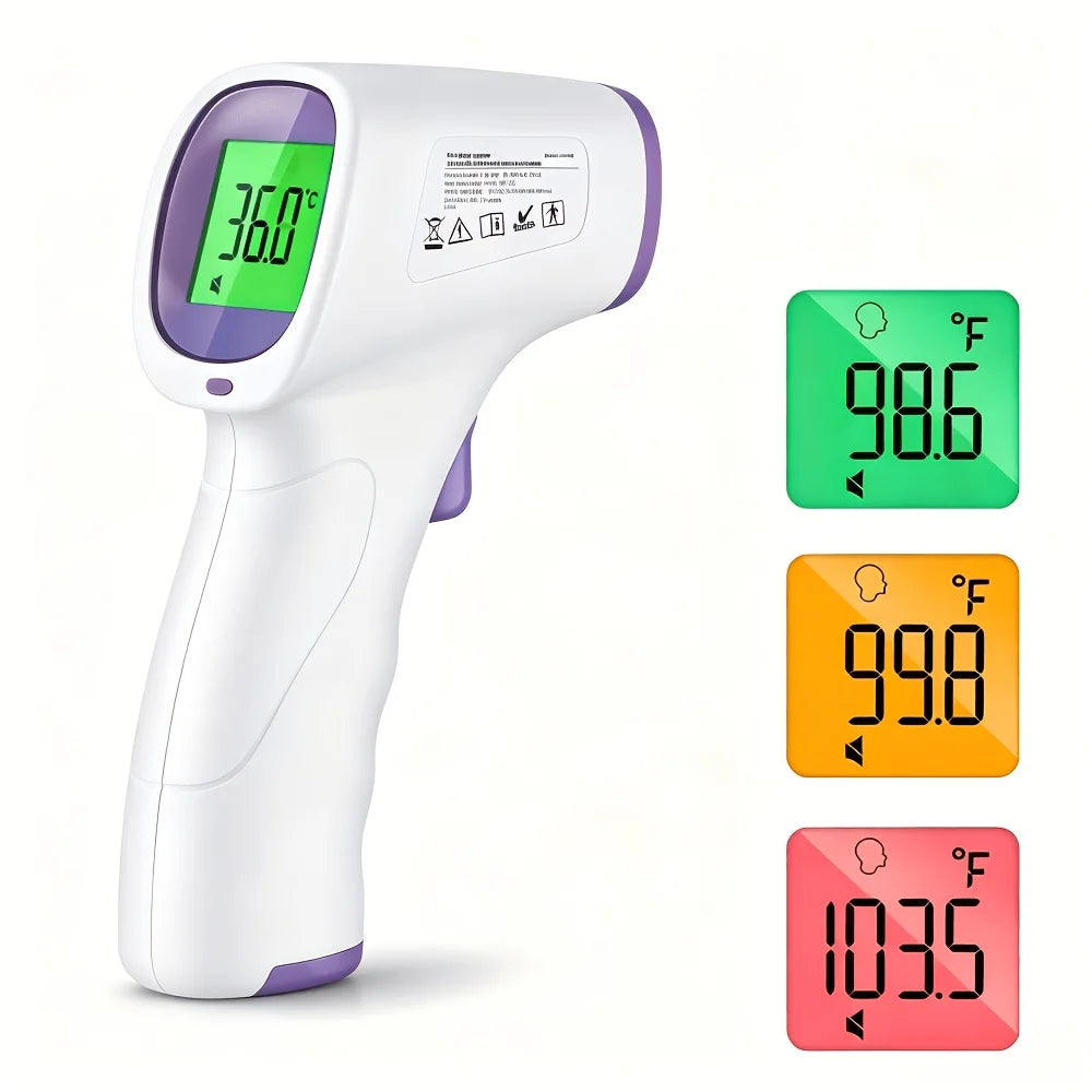 Non Contact Forehead Thermometer With Fever Alarm