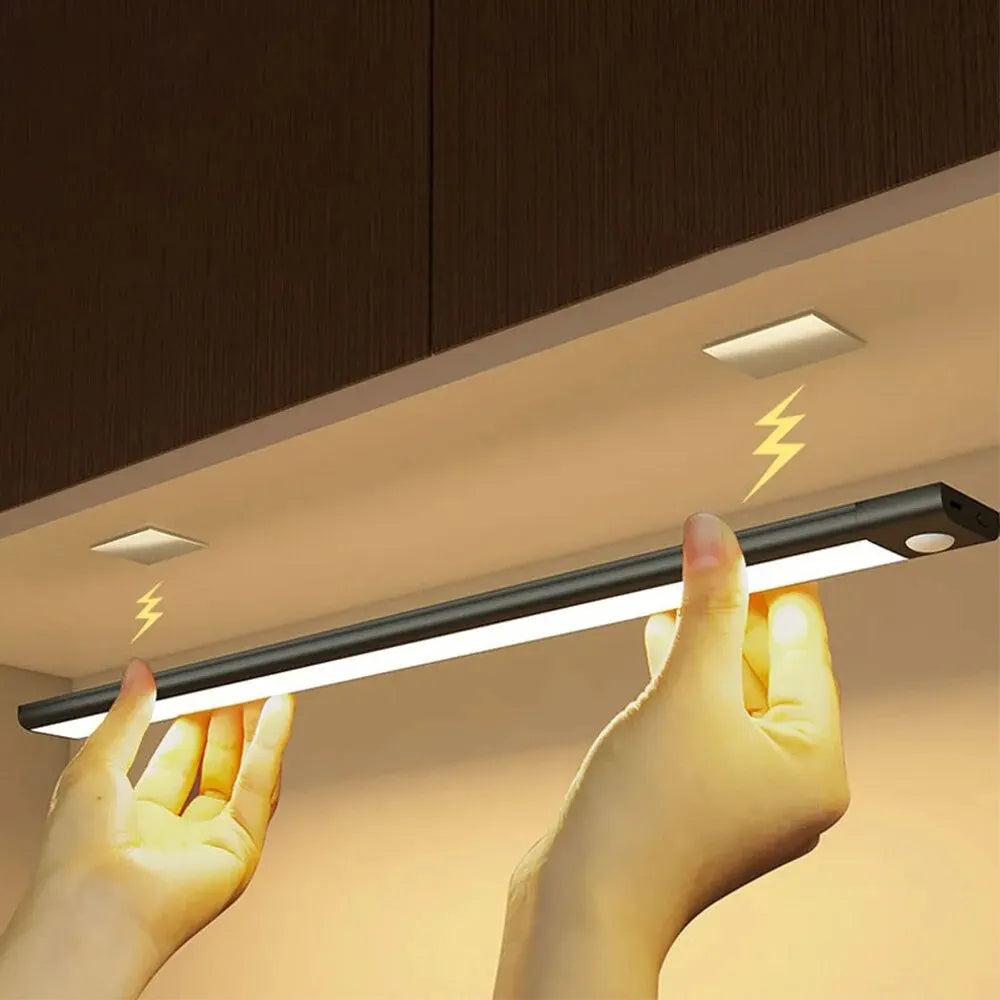 Rechargeable USB Type C Motion Sensor LED Cabinet Light