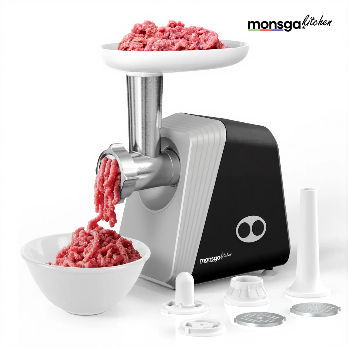 Easy Family Meal Prep Electric Meat Grinder With Sausage Maker