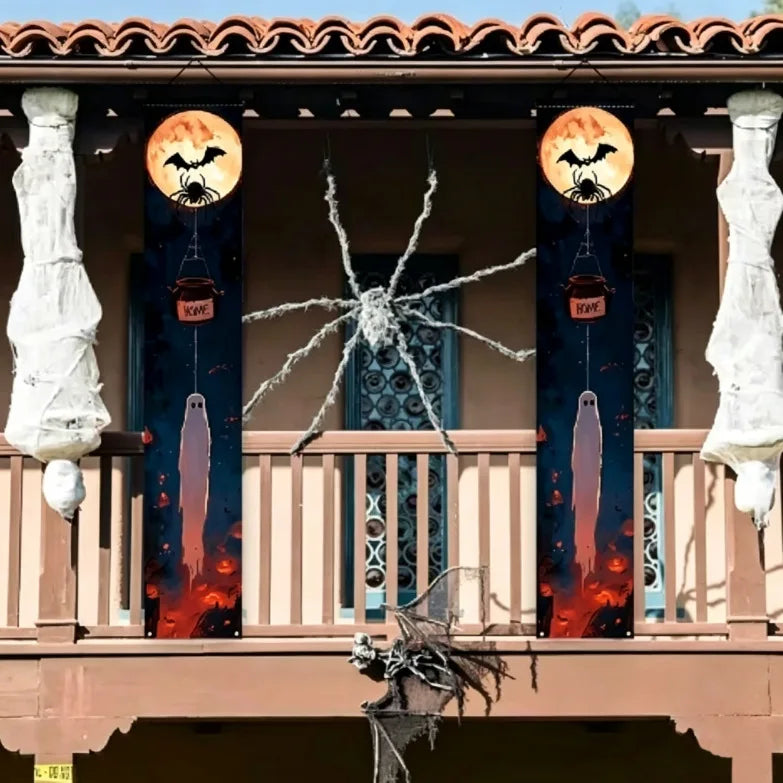 Halloween Ghost Festival Couplets for Outdoor Party Decorations