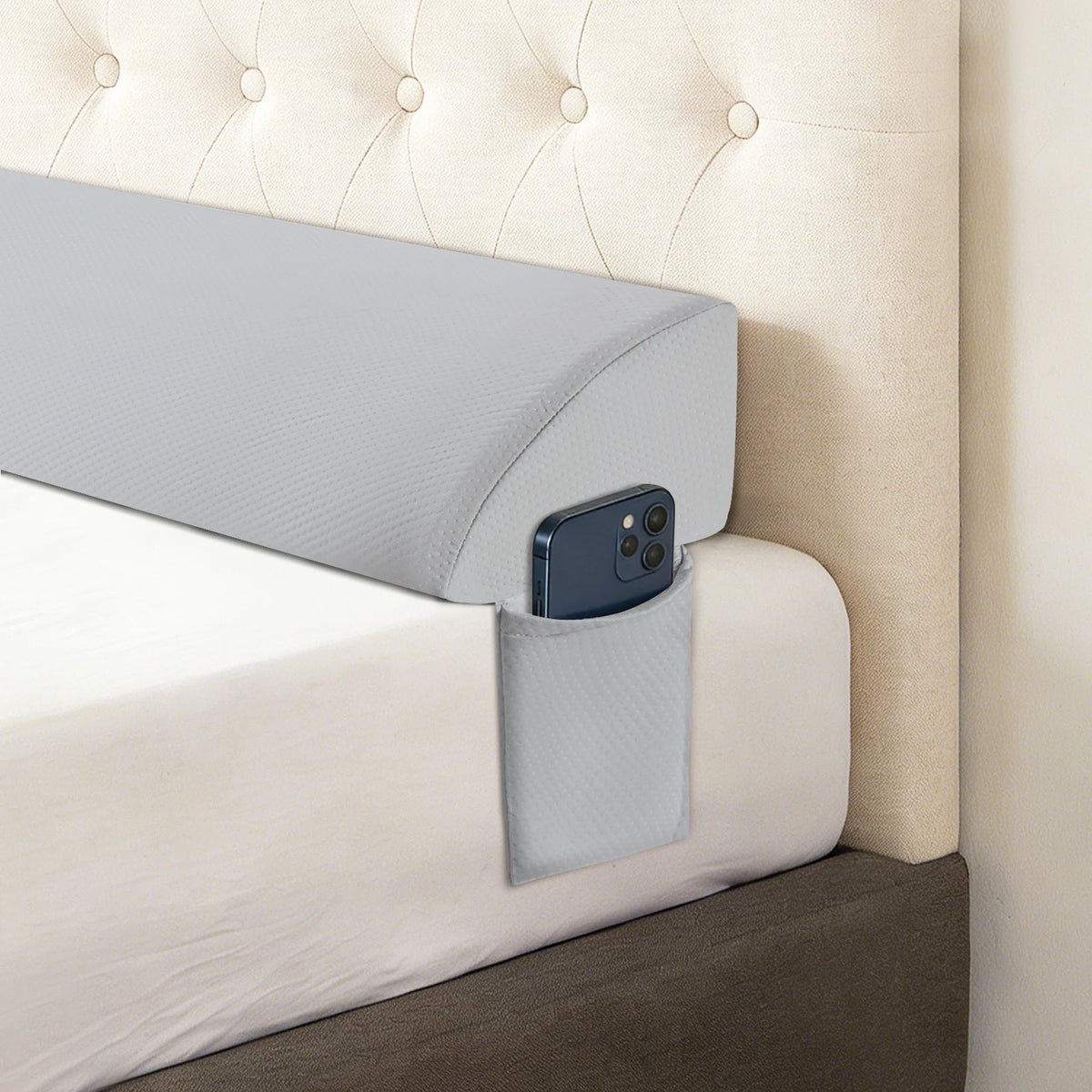 MCQ Ergonomic Memory Foam Bed Wedge Pillow for Reading