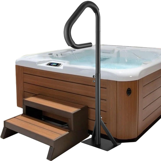 360 Rotatable Adjustable Aluminum Hot Tub Handrail Bathtub