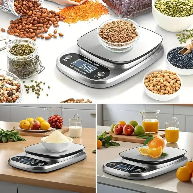 For Baking Coffee And Jewelry Digital Kitchen Scale With Backlit LCD