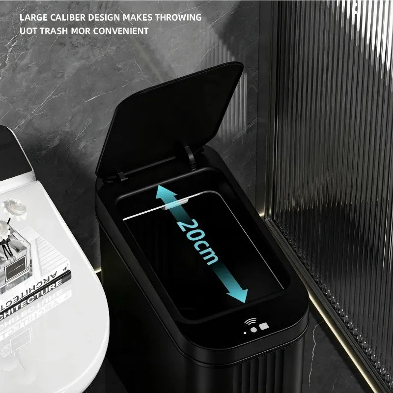 Touch Free Automatic Motion Sensor Smart Waste Bin for Home