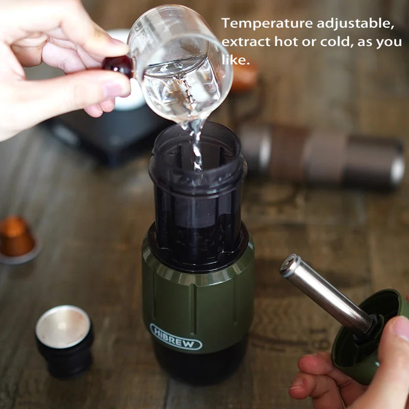 HiBREW 2-in-1 Portable Espresso Maker H4D Capsule And Ground