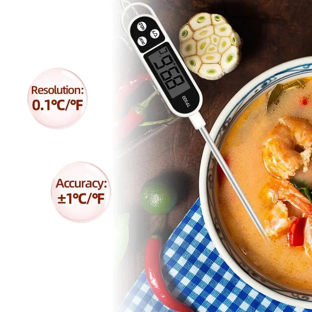 TP300 Digital Food Thermometer for Meat and BBQ Cooking