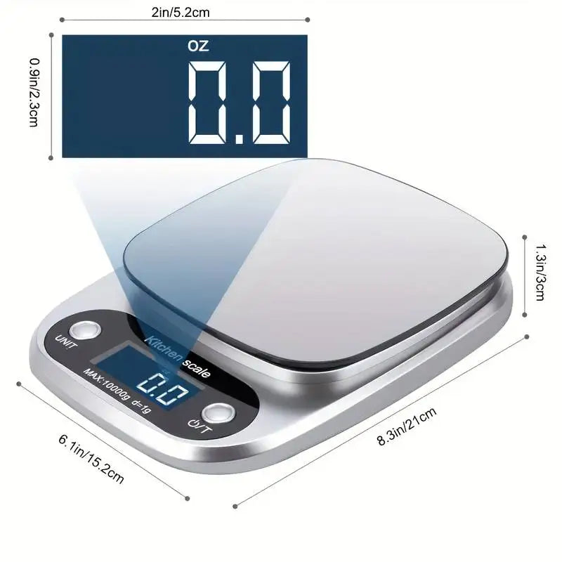 For Baking Coffee And Jewelry Digital Kitchen Scale With Backlit LCD
