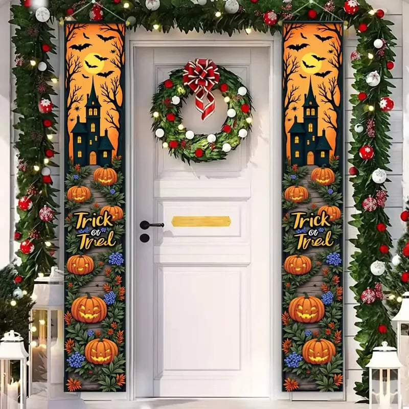 Halloween Ghost Festival Couplets for Outdoor Party Decorations