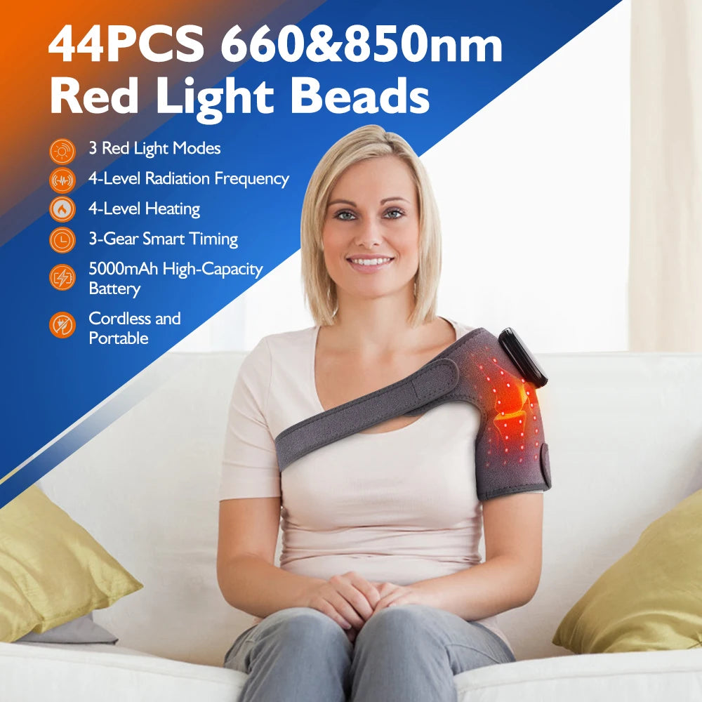 Hailicare Red Light Heating Knee Shoulder Massage Support