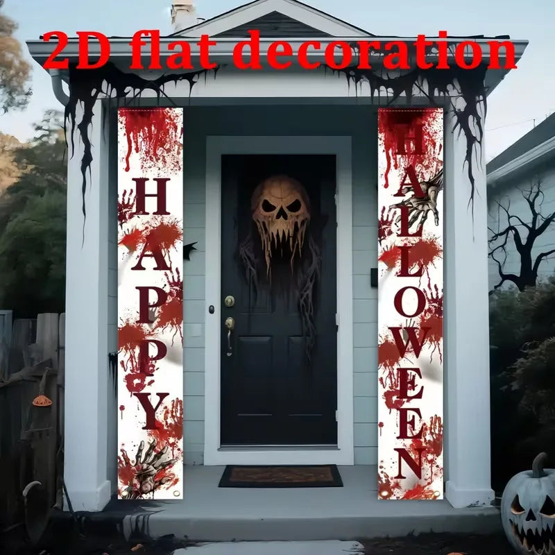 Halloween Ghost Festival Couplets for Outdoor Party Decorations