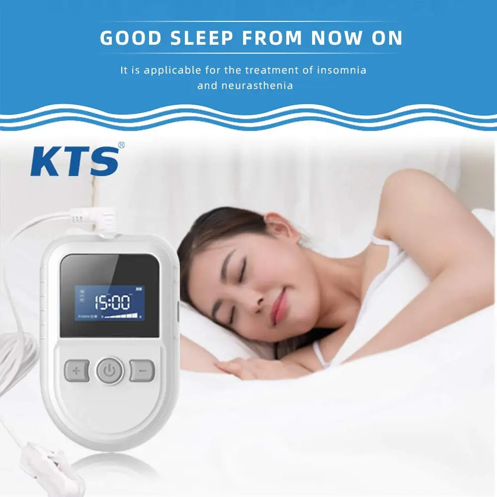 Microcurrent Sleep Aid Device For Relaxation And Restful Sleep