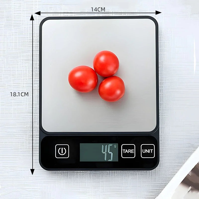 Digital Kitchen Scale Display For Baking Weight Measurement