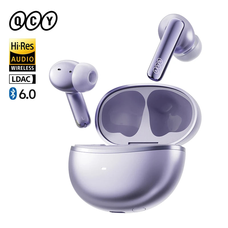 QCY MeloBuds N70 Wireless Earbuds With Adaptive Hybrid Noise Cancellation