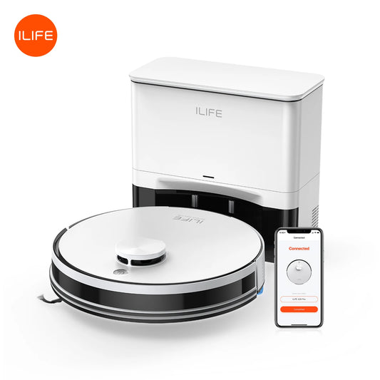 ILIFE A30 Pro Self-Emptying Robot Vacuum and Mop Combo