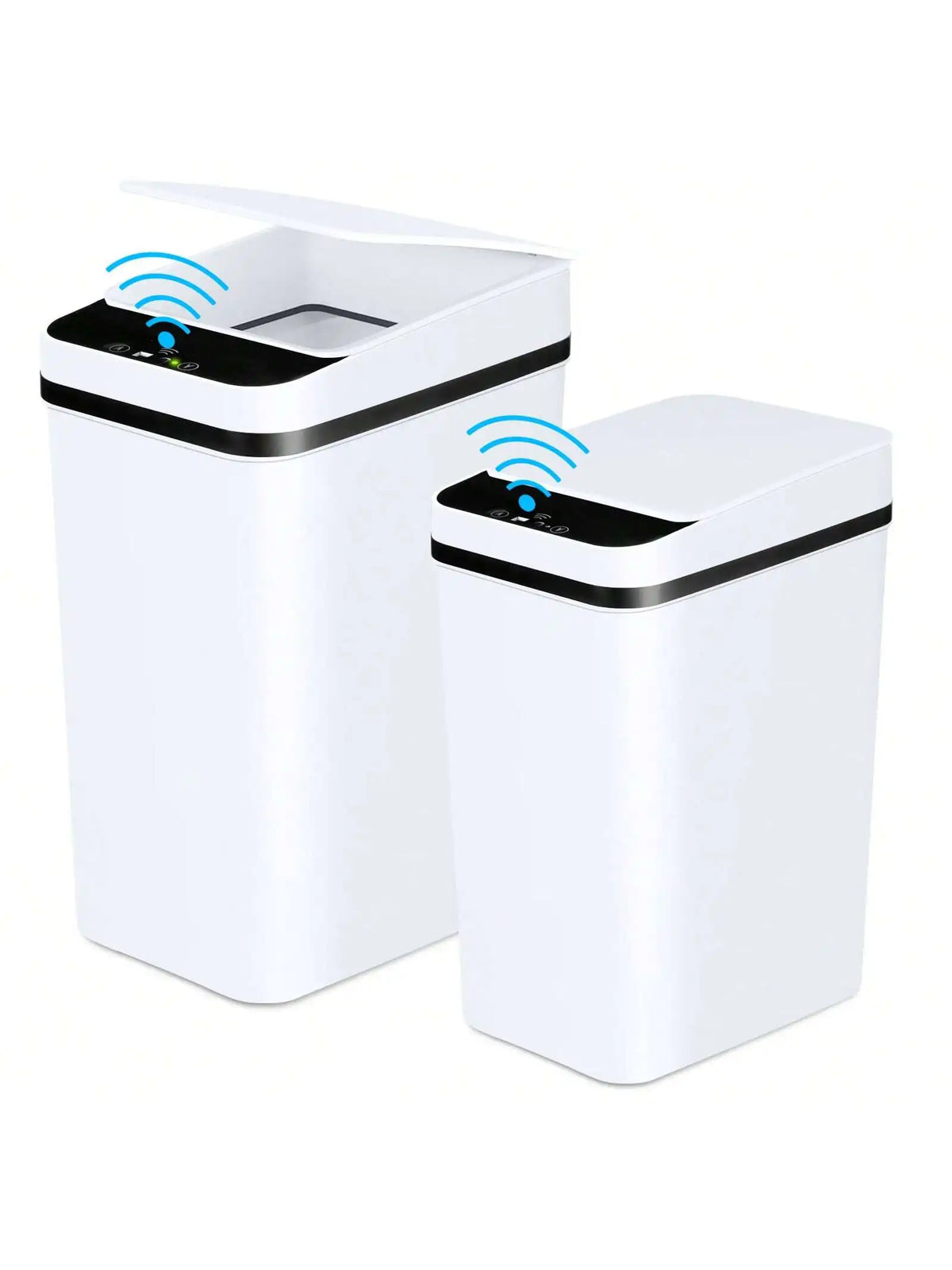 Automatic Touchless Motion Sensor Smart Garbage Trash Bin Set