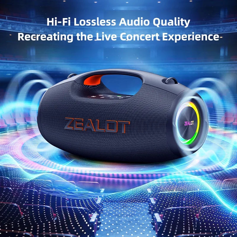 ZEALOT S86 Bluetooth Outdoor Party Speaker With Subwoofer