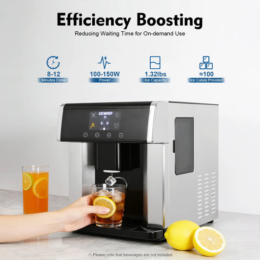 Sweetmile Countertop Ice Maker Touch Control Self Cleaning