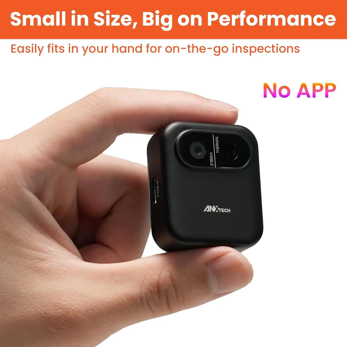 Honorling Handheld Thermal Camera for Home Inspection and Leak Detection